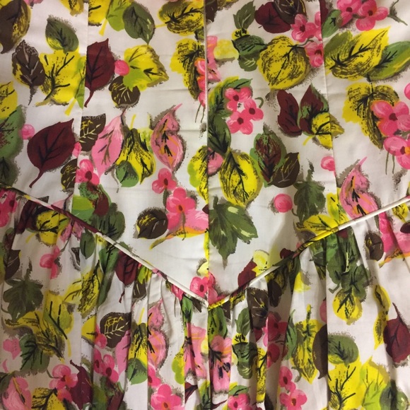 Vintage Milly Floral Dress Size 2 - Picture 3 of 10